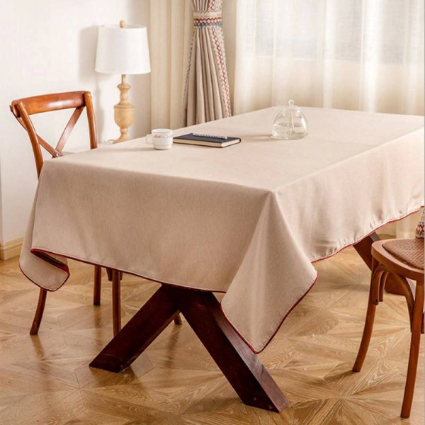 Tovaglie solide di lusso Toalha De Mesa Prodotti per la pulizia della casa Tovaglia Accetta mantelle personalizzate Para Mesa, Coprisedili