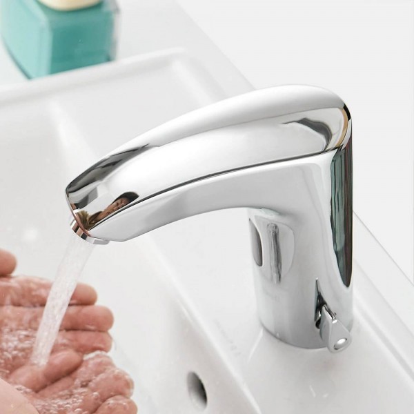 Rubinetto del bagno Rubinetto del sensore automatico elettrico Lavello della cucina touchless Lavabo Batteria Potenza Miscelatori acqua calda e fredda Rubinetti 8024