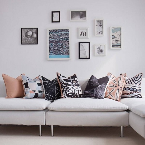 Natale New Luxury American Fodera per cuscino Art Bohemia Personalizzato Addensare Decorativo Cuscino per cuscini Fodere Cojines Coussin Almofada