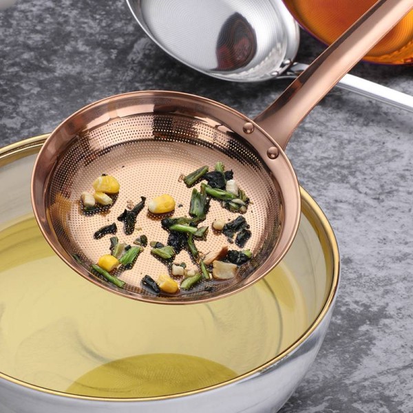 Colini Colini Utensili da cucina in acciaio inox Cottura Argento Filo a maglia fine Olio Scrematrice Farina Setaccio Setaccio Attrezzo da cucina