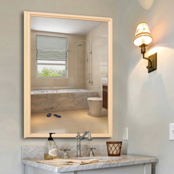 Specchio a parete wx8241541 per specchio da bagno con specchio per il trucco della camera da letto con specchio per il bagno creativo