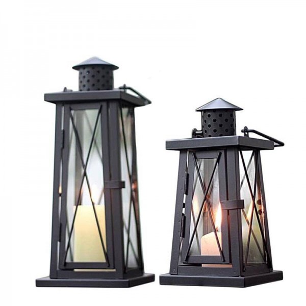 Portacandele stile europeo in metallo ferro arte vetro aromaterapia candela notte luce romantica cena a lume di candela decorazione artigianato