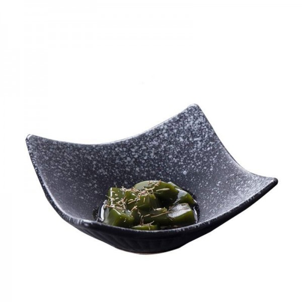Zuppa di ceramica irregolare Dessert Dessert Zuppa di supporto / Cucina Stoviglie vintage Stoviglie Riso Piatto fondo di frutta come decorazione
