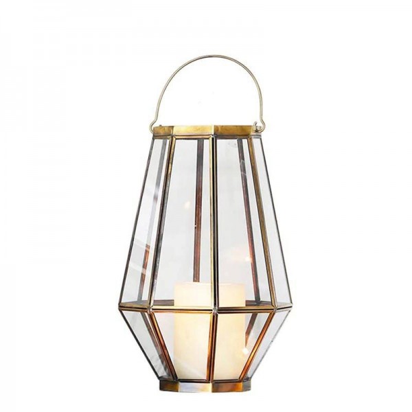 Portacandele neoclassico Cena a lume di candela in vetro Luce notturna Vento leggero Aromaterapia Candela Base Decorazione domestica Artigianato