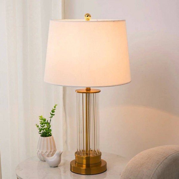 Nordic LED Deak Lamp Lampada da tavolo in vetro Camera da letto Comodino Lampade da tavolo decorative Lampade da scrivania a LED Lampade da comodino per matrimoni