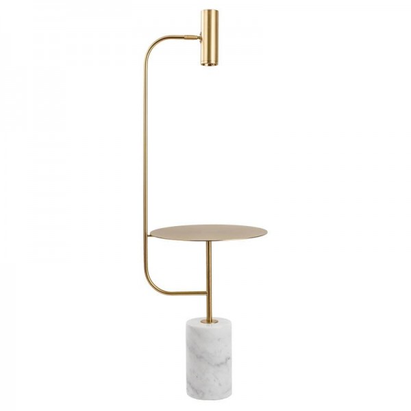 Lampada da terra in stile nordico Lampade con base in marmo da tavolo semplice Fashion Design Light Soggiorno Country House Bar Soggiorno dell'hotel