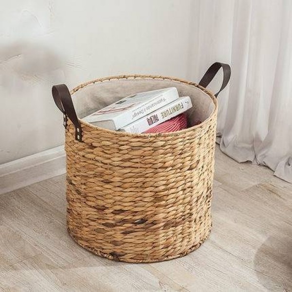 Rattan cesto secchio senza coperchio panni sporchi cesto portabiancheria cestello portabiancheria grande cesto portabiancheria sporco