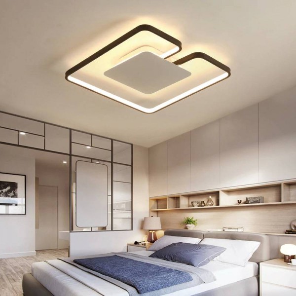 plafoniere a LED ultrasottili in ferro per i lampadari del soggiorno Apparecchio a soffitto per la moderna lampada da soffitto alta 6 cm