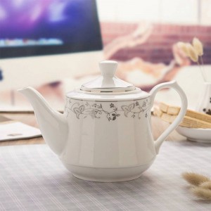 1000 ml / 1600 ml moderno filtro pentola porcellana ceramica manico pentole teiera / casa bicchieri grande capacità succo di acqua caffè bollitore