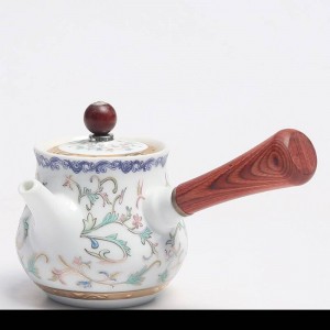 160 ml di teiera in ceramica dipinta a mano in porcellana creativa, bollitore in porcellana con kit coperchio, set da tè Kung Fu, set da tè