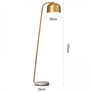 Nordic lampada da terra salotto camera da letto Post moderno moderno studio di lusso macaron lampadine a LED E27 Illuminazione Lampada da terra