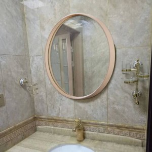 Specchio da bagno europeo nordico 50cmx48cm Specchio decorativo da parete moderno