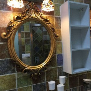61,5 * 83 cm Specchio da bagno europeo e americano da bagno Specchio da bagno con specchio