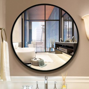 A1 Specchio per bagno wc specchio da parete in stile circolare da parete camera da letto soggiorno wc specchio per il trucco wx8221848