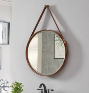 A1 Belt specchio da bagno appeso a parete specchio decorativo specchio da bagno per hotel ristorante wall art specchio rotondo appeso wx8281346