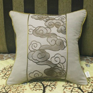 Tutte le partite Federa ricamata Nuvole di buon auspicio Cojines Decorativos Para Divano Federa per cuscino Ramadan Noble Housse De Coussin
