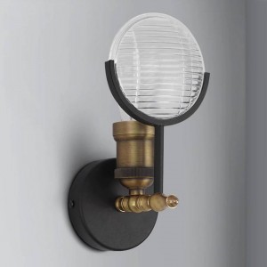 Applique da parete retrò creativo americano Forma di luce classica per auto Applique da parete industriale Lampada da comodino per camera da letto Apparecchi di illuminazione per corridoi