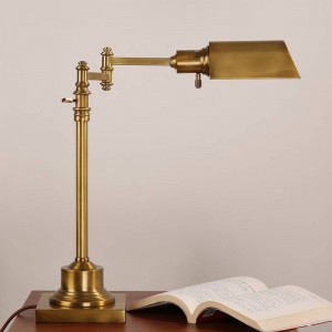American Village Desk Study E27 Lampada da tavolo a LED da camera Creativity Industrial Hotel Office Decor Table Light