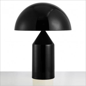 Lampada da tavolo Art Déco H35 / 50cm placcato bianco / nero / oro chiaro Lampada da comodino Studio ufficio Lampada da scrivania in ferro dorato lucido