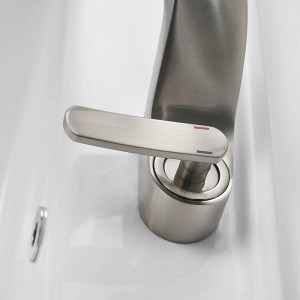 Miscelatore Lavabo Lavandino Rubinetto Rubinetti Nichel Spazzolato Miscelatore Lavabo Miscelatore Lavabo Miscelatore Lavabo Miscelatore Freddo Calda