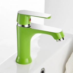 Rubinetti per lavabo Rubinetto per bagno elegante Miscelatore per lavabo acqua calda e fredda Finitura cromata Lavandino in ottone Gru per acqua Oro 855738