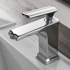 Rubinetto del lavandino del bagno Grifo Bano Rubinetto del bacino Rubinetti del rubinetto neri Rubinetti monocomando Vasca da bagno Miscelatore per vasca con miscelatore a freddo caldo 855085