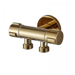 Bidet Rubinetti Parete Ottone Acqua fredda Acqua Valvola angolare Palmare Igienico Soffione doccia Lavaggio auto Spruzzatore per animali Airbrush Tap 1001