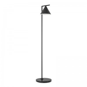 Captain flint Lampada da terra moderna semplice Kung E27 3W lampada a led Lampada da terra creativa paralume color oro nero