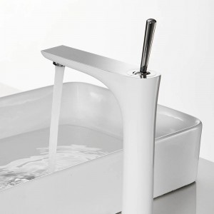 Miscelatore cromato Miscelatore Lavabo Lavabo Miscelatore Lavabo Ottone Cromo Miscelatore Lavabo Miscelatore Lavabo Deck Torneira Tap 855008