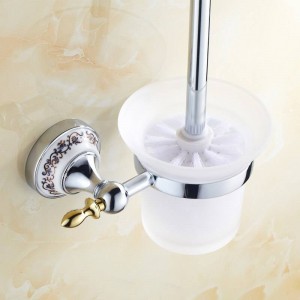 Porta scopino per WC in acciaio inossidabile cromato Accessori per il bagno