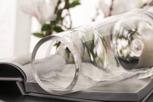 InsFashion Vaso in vetro trasparente in stile rustico per decorazioni in stile giapponese e decorazioni eleganti per ristoranti
