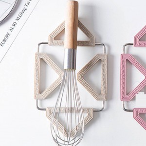 Cuscino pieghevole antiscivolo colorato resistente al calore Sottopentola Padella Tovaglietta Portabicchieri Cuscino Sottobicchiere Accessori da cucina