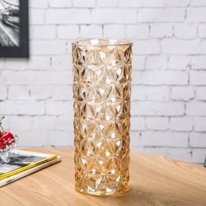 Vaso di cristallo europeo Vaso grande europeo Decorazioni per la casa