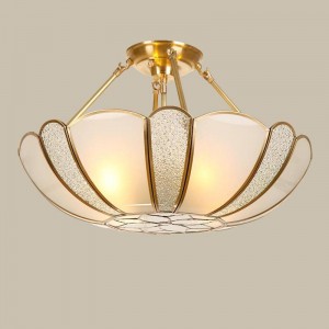 Sala da pranzo Tiffany Lampade a sospensione a led Lampada vintage in rame E27 Lampada a sospensione Lamparas Colgantes Lampade a sospensione per camera da letto del ristorante