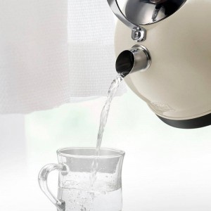 Bollitore elettrico per piccoli elettrodomestici Bollitore per tè senza fili automatico in acciaio inossidabile 304 con spegnimento automatico 2L 1800W