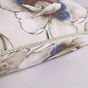Fodera per cuscino rustico elegante Fodera per cuscino spessa Fodera per cuscino Cojines Decorativos Para Housse De Coussin Beige Nero Almofadas