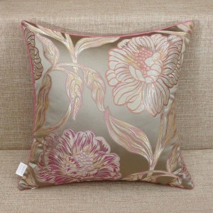 Euro Top Lusso Elegante Rosa Decorazioni floreali per divani Cuscini copriletto Decorazioni per la casa Almofada Cojines Decorativo Consiglia 1 Pz