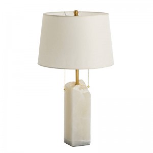 Studio europeo lampada da tavolo a LED post moderno marmo americano creativo soggiorno camera da letto comodino arte lampada da tavolo E27 luce