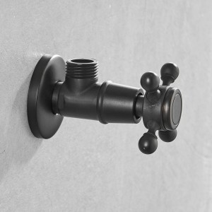 Rubinetto Parti di ricambio 1/2 "x 1/2" Ottone Ottone Angolo valvola di riempimento Riempimento per rubinetto e valvola a triangolo Valvola di arresto dell'acqua 8818