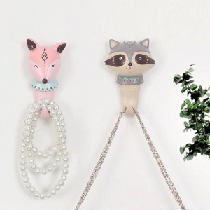 Gancio appendiabiti Cartone animato Animale Appendiabiti Decorazione da parete carina Negozio di abbigliamento per bambini Muro Appendiabiti decorativo creativo