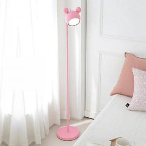 Lampada da terra rosa in stile giapponese Lampada da terra per bambini Lampada da terra a LED per bambini Lampada da terra per studio Princess Princess Studio Lambader