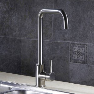 Rubinetti da cucina Rubinetto da cucina Rubinetto per lavello da cucina in acciaio inox Miscelatore monocomando per lavabo alto Miscelatore per lavabo Rubinetti YC-CF2838
