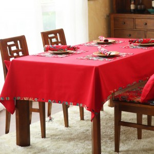 Tovaglie Rotonde Di Lusso Per Decorazioni Di Nozze Regalo Di Natale Tovaglie Coperte Nappe Ronde Mariage Obrusy Na