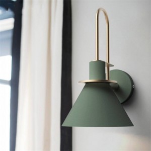 Lampada da parete moderna Clarion Applique da parete industriale moderna LED E27 Camera da letto Soggiorno Ristorante Luci e illuminazione Cucina Bar corridoio