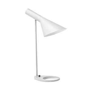 Lampada da tavolo moderna da tavolo lampada da lettura creativa nordica bianco paralume nero scena moderna orientabile 3W E27 lampada a led AC220V 110V