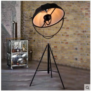 Lampada moderna Lampada da terra classica Lampada da terra a led Lampada da terra a forma di satellite regolabile Studio fotografico Soggiorno Apparecchio d'illuminazione