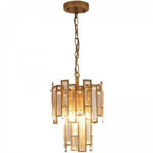 Moderna lampada a sospensione Nodric a LED Soggiorno corpo lampada in acciaio inossidabile placcato K9 cristallo droplight decorazione della casa Illuminazione E14