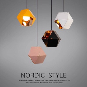 Lampade a sospensione moderne in acciaio cromato stile nodico per negozio Ristorante Studio Home Hanglamp Lampada a sospensione a sospensione