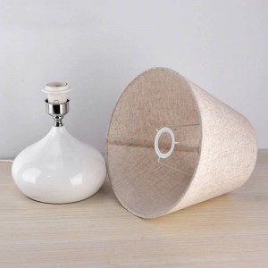 Lampade da tavolo moderne design Kung Reading Study Light Lampade da comodino per camera da letto Paralume Illuminazione domestica Lampada da tavolo nordica Lampadina a LED E27