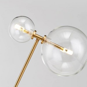 psot lampada da tavolo in stile moderno notte camera da letto illuminazione per bambini sala studio lampada da lettura Post moderna doppia lampada da tavolo